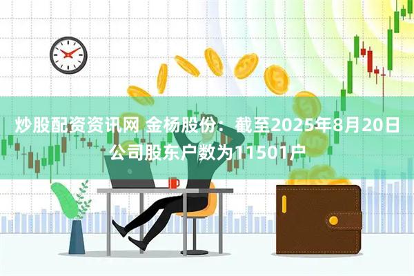 炒股配资资讯网 金杨股份：截至2025年8月20日公司股东户数为11501户
